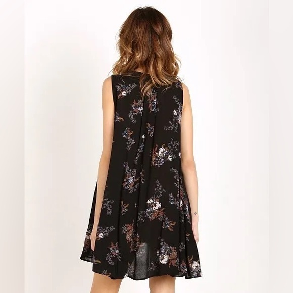 Free People Tree Swing Tunic Dress ~ size Small - Picture 2 of 10